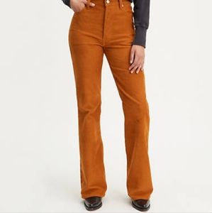 NEW Levi's Ribcage Corduroy Flare